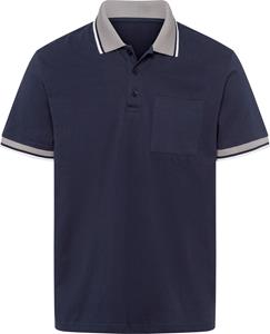 Your Look... for less! Heren Poloshirt met korte mouwen marine Maat