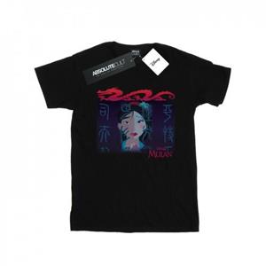 Disney Mulan Geisha Face T-shirt voor jongens