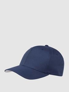 Flexfit - Wooly Combed Navy - Cap - Blau - S/M - 63% Polyester, 34% Baumwolle, 3% Elastan