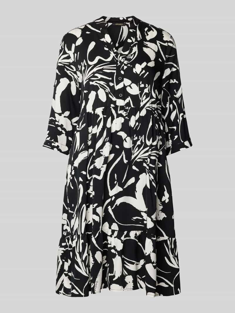 MORE & MORE Knielange jurk met all-over print