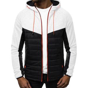 TUVBNRD24 2023 Herfst Winter Print Winter Warme Sport Jassen Mannelijke Splice Kleur Man Rits Heren Fitness Jassen Yasheng