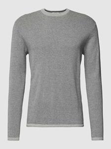 Esprit collection Gebreide pullover met streepmotief