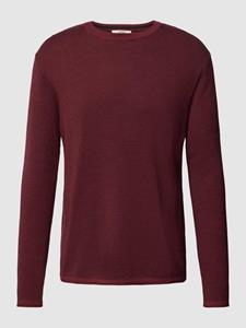 Esprit collection Gebreide pullover met streepmotief