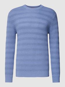 Esprit collection Gebreide pullover met streepmotief