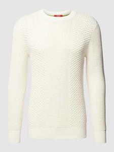 Esprit collection Gebreide pullover met ribboorden