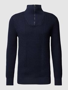 Esprit collection Gebreide pullover met schipperskraag