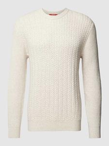 Esprit collection Gebreide pullover met ribboorden