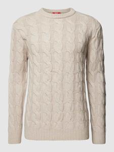 Esprit collection Gebreide pullover met kabelpatroon