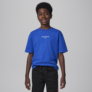 Jordan T-shirt met Air Paris voor kids - Blauw