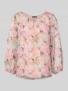 MORE & MORE Blouse met bloemenprint