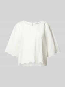 Esprit Blouseshirt met 1/2-mouwen in een losse pasvorm