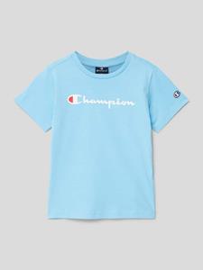 Champion T-shirt met labelprint