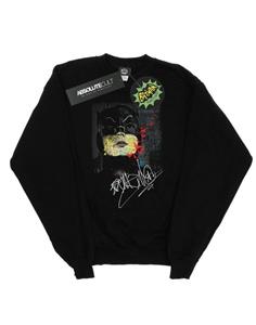 DC Comics Batman TV-serie kenmerkend katoenen sweatshirt voor heren