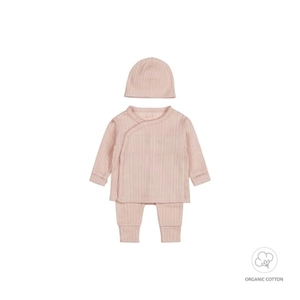 Dirkje Light dusty 3-delige babyset roze