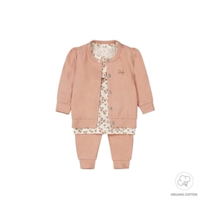 Dirkje Dusty 3-delige babyset roze