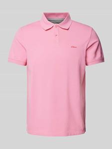 S.Oliver RED LABEL Poloshirt met labelstitching