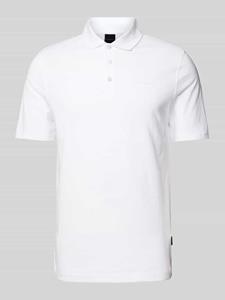 Bugatti Slim fit poloshirt in effen design