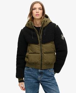 Superdry Vrouwen Everest Hybrid Bomberjack Groen