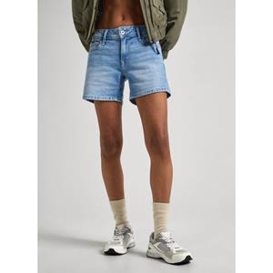 Pepe Jeansshort met omslagzoom