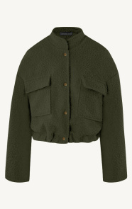 Jurkjes Bomber Jasje Bouclé Celine Army