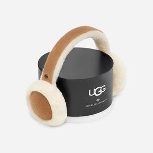 Ugg Bluetooth-oorwarmer van sheepskin voor dames  in Brown, Shearling