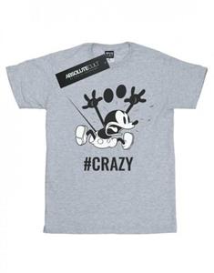 Disney jongens Mickey Mouse #Crazy T-shirt