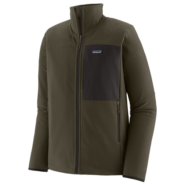 Patagonia  R2 Techface Jacket - Fleecevest, olijfgroen