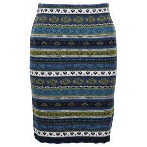 Flomax  Women's Strickrock Oda - Rok, blauw