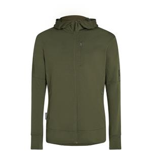 Icebreaker  Merino 260 Quantum IV L/S Zip Hoodie - Merinohoodie, loden