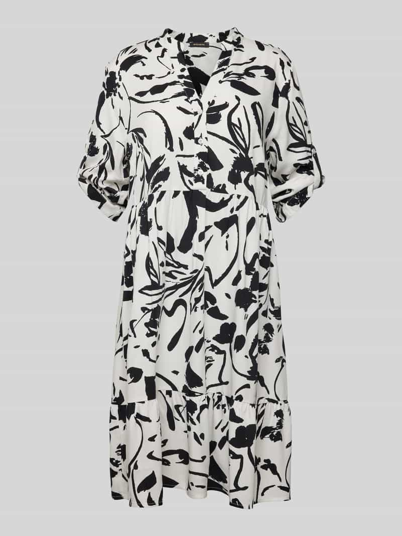 MORE & MORE Knielange jurk met all-over print