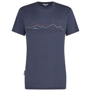 Icebreaker  Merino 150 Tech Lite S/S T  - Merinoshirt, grijs