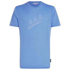 Icebreaker  Merino 150 Tech Lite S/S T Natural Ski Tour - Merinoshirt, baja