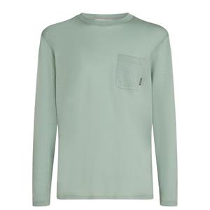 Icebreaker  Merino Tech Lite III L/S Relaxed Pocket Tee - Merinoshirt, moss