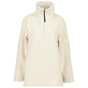 Didriksons  Women's Marina Half-Zip - Fleecetrui, wit/beige