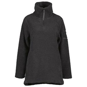 Didriksons  Women's Marina Half-Zip - Fleecetrui, zwart