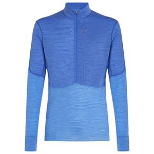 Icebreaker  200 RealFleece Descender L/S Half Zip - Fleecetrui, blauw