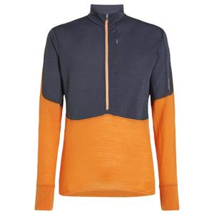 Icebreaker  200 RealFleece Descender L/S Half Zip - Fleecetrui, oranje