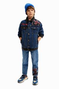 Desigual Spiderman trucker spijkerjack - BLUE