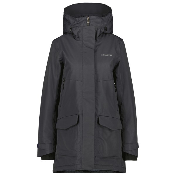 Didriksons  Women's Frida Parka 7 - Lange jas, grijs