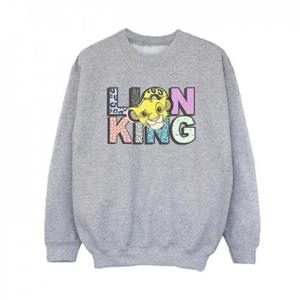 Disney Boys Sweatshirt met logo met Lion King-patroon