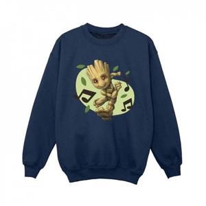 Marvel Boys Guardians of the Galaxy Groot Muzieknoten Sweatshirt