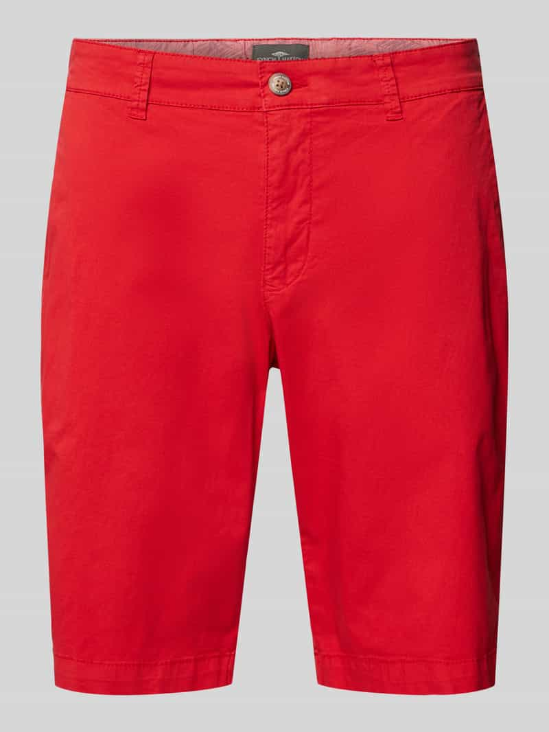 FYNCH-HATTON Regular fit bermuda met riemlussen, model 'Summer'