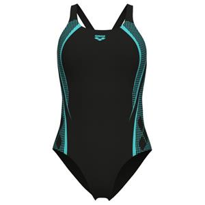 Arena  Women's Swim Pro Back Graphic - Badpak, zwart