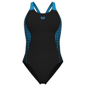 Arena  Women's Openings Swimsuit V Back - Badpak, zwart