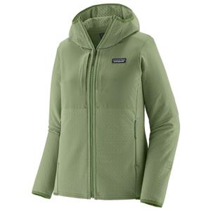 Patagonia  Women's R2 Crossstrata Hoody - Softshelljack, olijfgroen