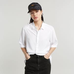 G-Star RAW Military Button Down Shirt - Wit - Dames