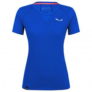 Salewa  Women's Agner AM - Merinoshirt, blauw