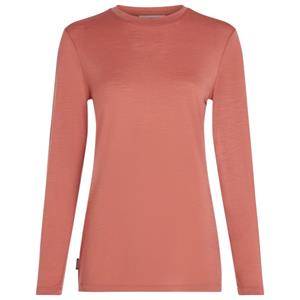 Icebreaker  Women's Merino 150 Tech Lite L/S Tee - Merinoshirt, roze/rood