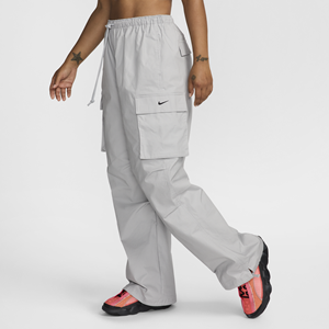 Nike Sportswear cargobroek met halfhoge taille voor dames - Grijs