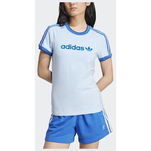 Adidas Original Graphic Badge Slim 3-Stripes T-shirt